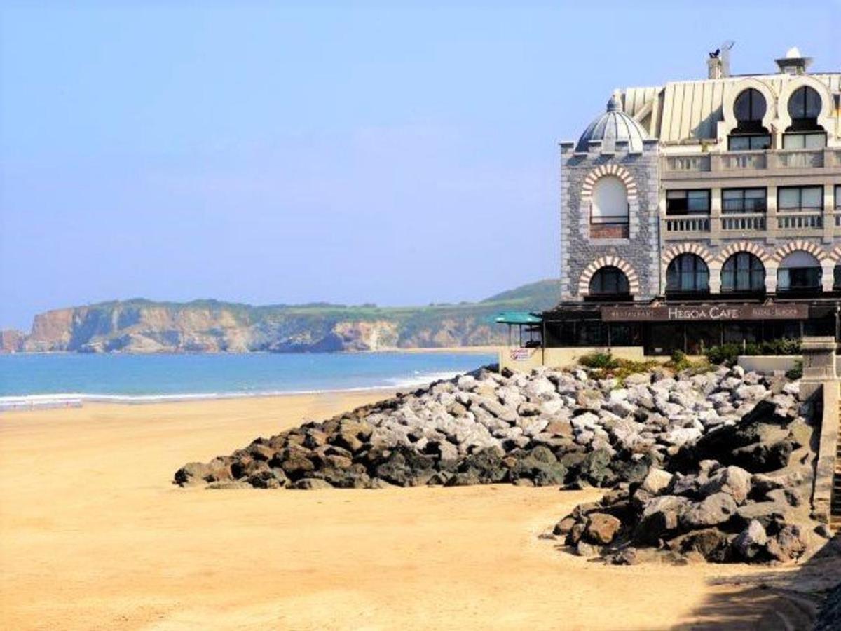 Appartement Rustique Face A La Mer A Hendaye Avec Balcon - Fr-1-2-294 Dış mekan fotoğraf